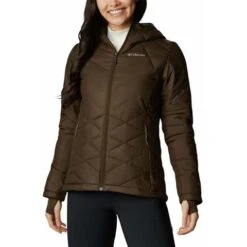 Columbia Heavenly Hooded Jacket - Women's - 2023 Model -Ladies Skiing Store 1738151 319 a5 2223fw