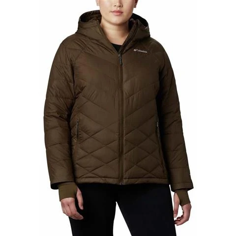 Columbia Heavenly Hooded Jacket - Women's Columbia Heavenly Hooded Jacket - Women's -Ladies Skiing Store 1738152 319 f 2223fw