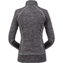 Spyder Accord Zip T-Neck - Women's -Ladies Skiing Store 194085001 spyn accord zipt black back