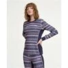 Kari Traa Lune Long Sleeve - Base Layer - Women's -Ladies Skiing Store 622924 marin model 1 2223fw