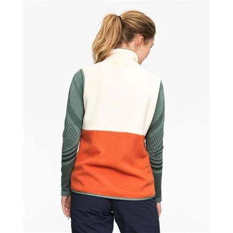 Kari Traa Ane Fleece Vest - Women's Kari Traa Ane Fleece Vest - Women's -Ladies Skiing Store 622964 cotta model 4 2223fw