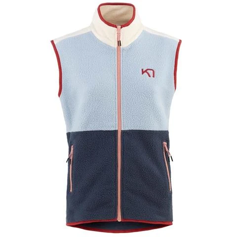 Kari Traa Ane Fleece Vest - Women's Kari Traa Ane Fleece Vest - Women's -Ladies Skiing Store 622964 misty product 1 2223fw