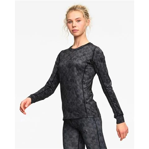 Kari Traa Fantastisk Ls - Women's Kari Traa Fantastisk Ls - Women's -Ladies Skiing Store 623003 rdgrey model 1 2223fw