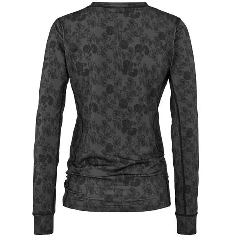 Kari Traa Fantastisk Ls - Women's Kari Traa Fantastisk Ls - Women's -Ladies Skiing Store 623003 rdgrey product 2 2223fw