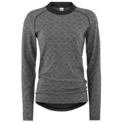 Kari Traa Voss Cashmere Mix Long Sleeve - Women's -Ladies Skiing Store 623076 dgrey product 1 2223fw