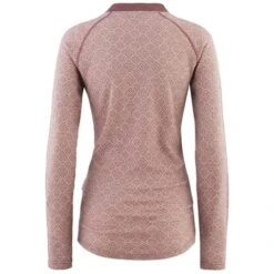 Kari Traa Voss Cashmere Mix Long Sleeve - Women's -Ladies Skiing Store 623076 taupe product 2 2223fw