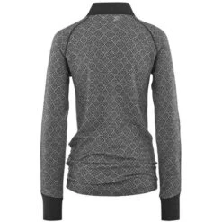 Kari Traa Voss Cashmere Mix Half Zip - Women's -Ladies Skiing Store 623108 dgrey product 2 2223fw