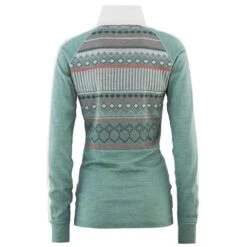Kari Traa Tuva Half Zip - Women's -Ladies Skiing Store 623125 sage product 2 2223fw