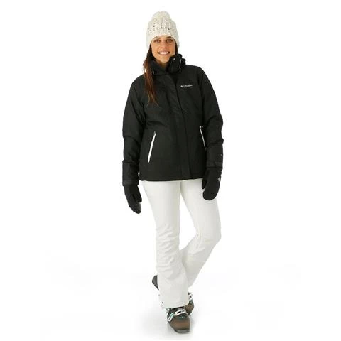 Columbia Bugaboo II Fleece Interchange Jacket - Women's - 2023 model Columbia Bugaboo II Fleece Interchange Jacket - Women's - 2023 Model -Ladies Skiing Store FW23 Columbia WomensBugabooIIFleeceInterchangeJacket Black Model2