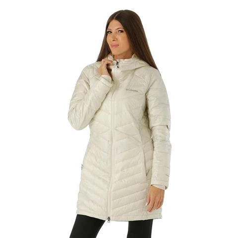 Columbia Joy Peak Mid Jacket - Women's - 2023 model Columbia Joy Peak Mid Jacket - Women's - 2023 Model -Ladies Skiing Store FW23 Columbia WomensJoyPeakMidJacket Chalk Model1