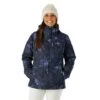 Columbia Whirlibird IV Interchange Jacket - Women's -Ladies Skiing Store FW23 Columbia WomensWhirlibirdIVInterchangeJacket NocturnalAurelianPrint Model1