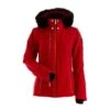 Nils Niseko X Faux Fur Parka - Women's 2 Nils Niseko X Faux Fur Parka - Women's -Ladies Skiing Store FW23 Nils WomensNisekoFauxFurParka Red