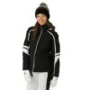 Spyder Poise GTX Jacket - Women's -Ladies Skiing Store FW23 Spyder WomensPoiseGTXJacket Black Model1