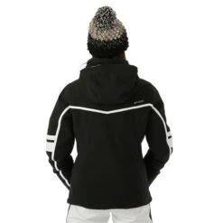 Spyder Poise GTX Jacket - Women's -Ladies Skiing Store FW23 Spyder WomensPoiseGTXJacket Black Model3