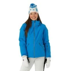 Spyder Schatzi GTX Jacket - Women's -Ladies Skiing Store FW23 Spyder WomensSchatziGTXJacket Collegiate Model1