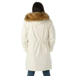 Women The North Face Arctic Parka - NF0A4R2V -Ladies Skiing Store FW23 TNF WomensArcticParka White Model3