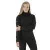 Northern Ridge Polar Stretch Fleece Half Zip - Women's -Ladies Skiing Store NRR BPP W05 BLK 46347