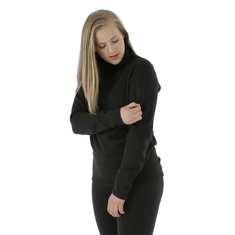 Northern Ridge Polar Stretch Fleece Half Zip - Women's Northern Ridge Polar Stretch Fleece Half Zip - Women's -Ladies Skiing Store NRR BPP W05 BLK 46360