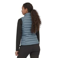 Patagonia Women's Down Sweater Vest With NetPlus - 84629 -Ladies Skiing Store PAT 84629 ligh plume grey model2