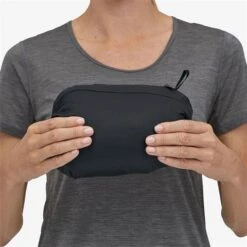 Patagonia Women's Down Sweater Hoody With Net Plus - 84712 -Ladies Skiing Store PAT 84712 blk model5