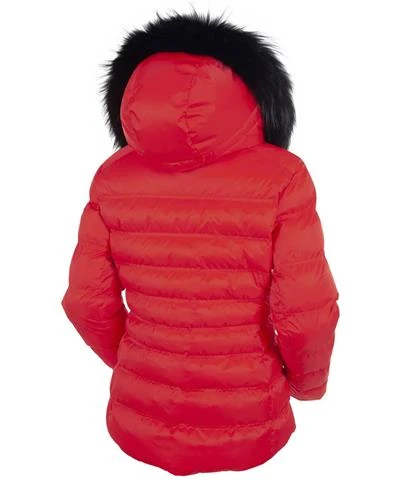 Sunice Fiona Quilted Jacket with Real Fur - Women’s Sunice Fiona Quilted Jacket With Real Fur - Women’s -Ladies Skiing Store SUNI WEL1804F scarlet red2