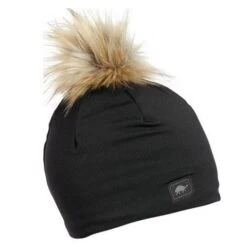 Turtle Fur Comfort Shell Pom Beanie 4 Turtle Fur Comfort Shell Pom Beanie -Ladies Skiing Store TUR 739019 black