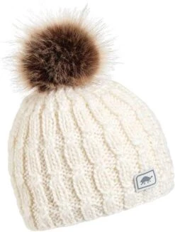 Turtle Fur Fifi Merino Wool Pom Beanie - Women's -Ladies Skiing Store TUR 753454 white