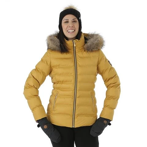 Sunice Fiona Quilted Jacket with Real Fur - Women’s Sunice Fiona Quilted Jacket With Real Fur - Women’s -Ladies Skiing Store WK.WW 20 43384