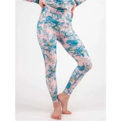 BlackStrap Cloudchaser Baselayer Pant - Women's -Ladies Skiing Store blk s bl a w p clo floral zen1