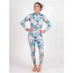 BlackStrap Cloudchaser Baselayer Pant - Women's -Ladies Skiing Store blk s bl a w p clo floral zen3