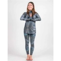 BlackStrap Cloudchaser Hooded Baselayer Top - Women's -Ladies Skiing Store blk s bl a w t clo geode3