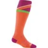 Darn Tough Mountain Top Custion Socks - Women's -Ladies Skiing Store darn tough mountain top cushion socks womens coral