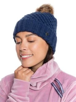 Roxy Blizzard Beanie - Women's - 2022 Model -Ladies Skiing Store erjha03870 roxy bte0 frt1