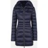 Save The Duck Iris Winter Stand Up Collar Coat - Women's -Ladies Skiing Store fw21 iris collar coat blk