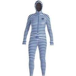 Airblaster Classic Ninja Suit First Layer - Women's -Ladies Skiing Store fw21 w ninja suit navy stripe
