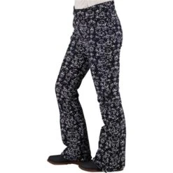 Obermeyer Printed Bond Pant - Women's -Ladies Skiing Store fw22 1504421103 s04 modsde