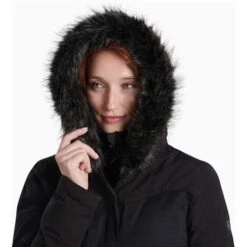 Kuhl Ukon Down Parka - Women's 5 Kuhl Ukon Down Parka - Women's -Ladies Skiing Store fw22 23 2200 ws ukon down parka blackout detail 5