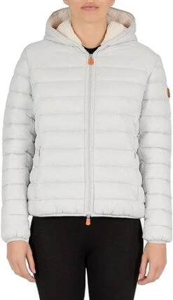 Save The Duck Gwen Hooded Sherpa Lined Jacket - Women's -Ladies Skiing Store fw22 SAV D39690W GIGA13 1