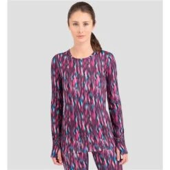 Terramar Cloud Nine Scoop Neck Top - Women's 5 Terramar Cloud Nine Scoop Neck Top - Women's -Ladies Skiing Store fw22 TER W9176 CEP front