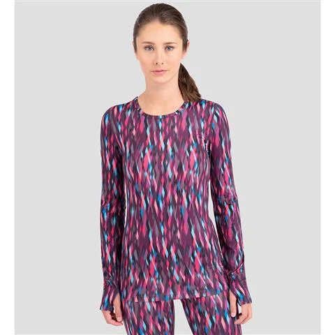 Terramar Cloud Nine Scoop Neck Top - Women's Terramar Cloud Nine Scoop Neck Top - Women's -Ladies Skiing Store fw22 TER W9176 CEP front