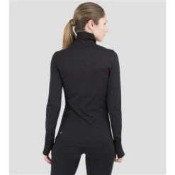 Terramar Cloud Nine 2.0 Turtleneck - Women's 4 Terramar Cloud Nine 2.0 Turtleneck - Women's -Ladies Skiing Store fw22 W9174 010 3 Black
