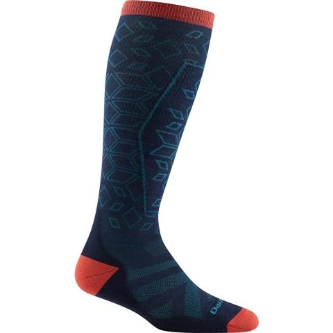 Darn Tough Traverse OTC Lightweight with Cushion with Padded Shin Socks - Women's Darn Tough Traverse OTC Lightweight With Cushion With Padded Shin Socks - Women's -Ladies Skiing Store fw22 dt 8022 eclipse