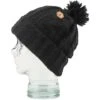 Volcom Leaf Beanie - Women's 1 Volcom Leaf Beanie - Women's -Ladies Skiing Store fw22 leaf beanie womens black