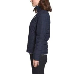 The North Face Mossbud Insulated Reversible Jacket - Women's 4 The North Face Mossbud Insulated Reversible Jacket - Women's -Ladies Skiing Store fw22 nf0a4r3e sj2 model34
