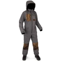 Volcom Romy Snow Suit - Women's -Ladies Skiing Store fw22 romy snowsuit women drkgrey front