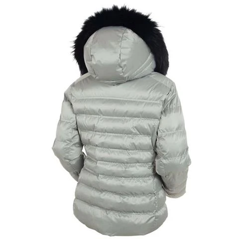 Sunice Fiona Quilted Jacket with Real Fur - Women’s Sunice Fiona Quilted Jacket With Real Fur - Women’s -Ladies Skiing Store fw22 sunice fiona silver2
