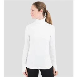 Terramar Cloud Nine 2.0 Turtleneck - Women's 14 Terramar Cloud Nine 2.0 Turtleneck - Women's -Ladies Skiing Store fw22 terramar cloudnine white
