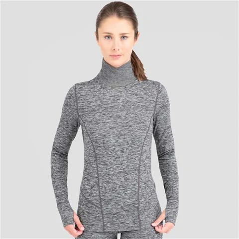Terramar Cloud Nine 2.0 Turtleneck - Women's Terramar Cloud Nine 2.0 Turtleneck - Women's -Ladies Skiing Store fw22 terramar dkgreymel