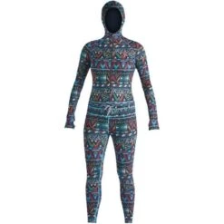 Airblaster Classic Ninja Suit First Layer - Women's -Ladies Skiing Store fw22 womens classic ninja suit wild tribe 2122
