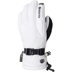 686 Gore-Tex Linear Glove - Women's 4 686 Gore-Tex Linear Glove - Women's -Ladies Skiing Store fw22 womens 686 goretex linear glove white 001